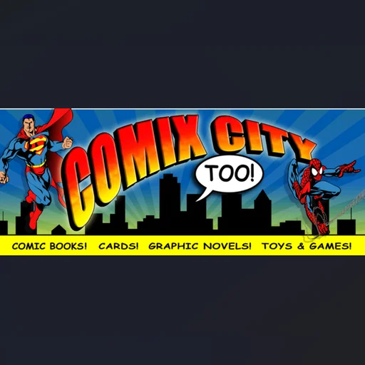 Comix City Too! logo
