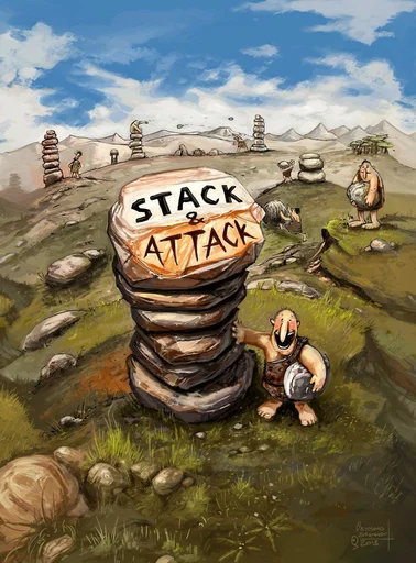 Board game, Stack & Attack