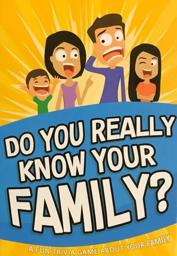 Board game, Do You Really Know Your Family