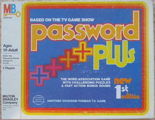 Board game, Password Plus