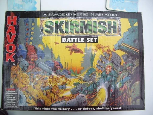 Board game, Havok Skirmish Battle Set