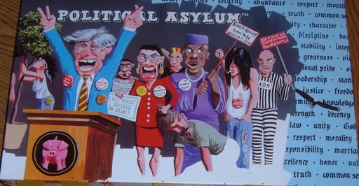 Board game, Political Asylum