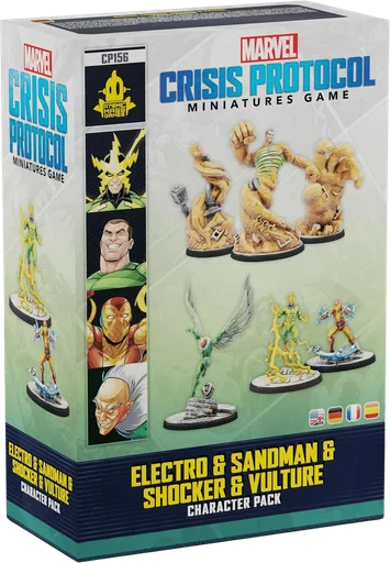 Marvel: Crisis Protocol – Electro & Sandman & Shocker & Vulture