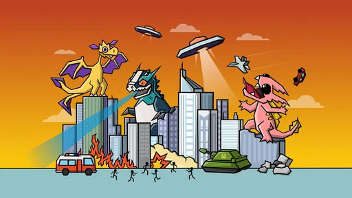 Board game, Kaijus From Space!