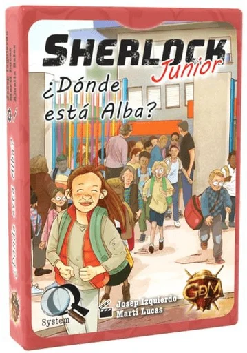 Board game, Sherlock Junior: ¿Dónde está Alba?