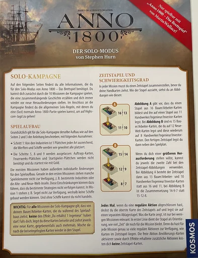 Anno 1800: Der Solo-Modus