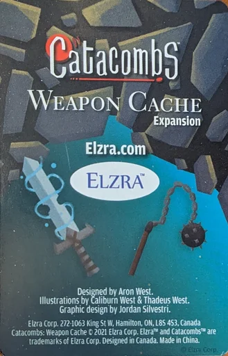 Catacombs (Third Edition): Weapon Cache Expansion