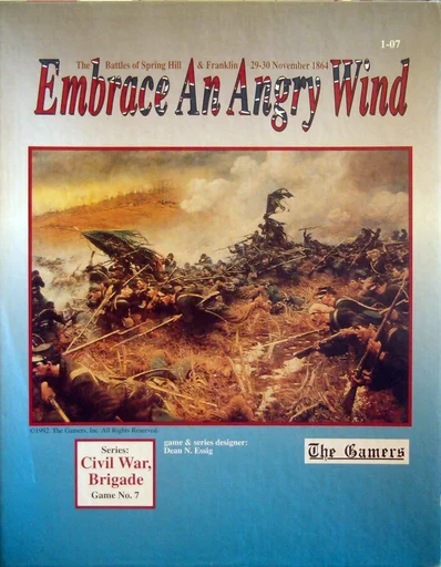 Board game, Embrace an Angry Wind: The Battles of Spring Hill & Franklin, 29-30 November 1864