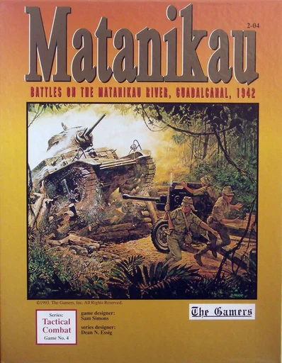 Board game, Matanikau: Battles on the Matanikau River, Guadalcanal, 1942