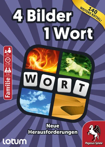 Board game, 4 Bilder 1 Wort: Neue Herausforderungen