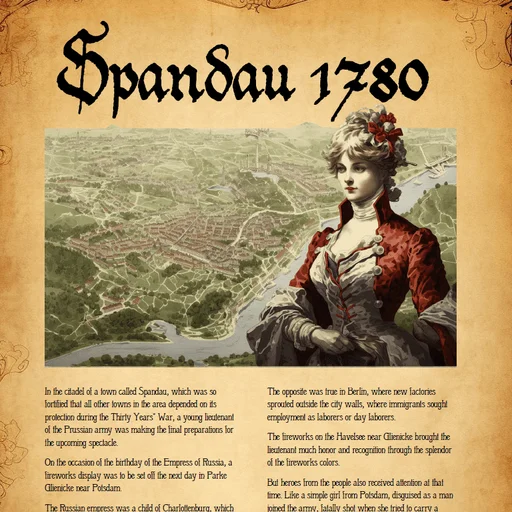 Board game, Spandau 1780