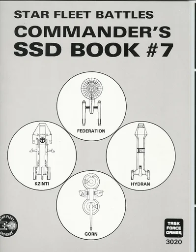 Star Fleet Battles: Commander's SSD Book #7