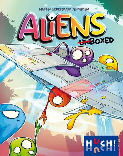 Board game, Aliens Unboxed