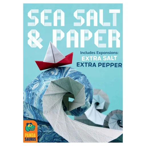 Board game, Sea Salt & Paper: Includes Expansions Extra Salt & Extra Pepper