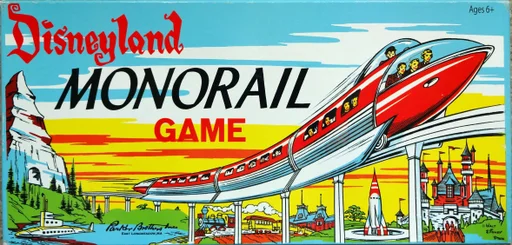 Board game, Disneyland Monorail Game
