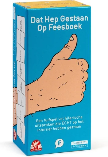 Board game, Dat Hep Gestaan Op Feesboek