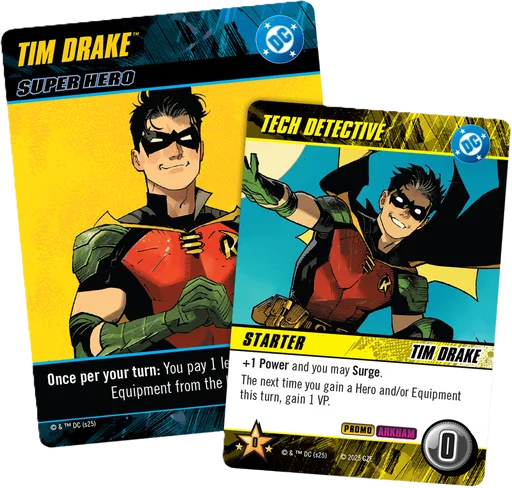 DC Deck-Building Game: Tim Drake/Tech Detective