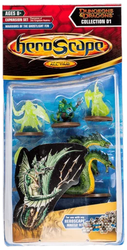 Heroscape: D1 Champions of the Forgotten Realms – Warriors of the Ghostlight Fen Army Expansion