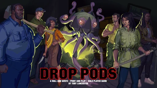 Board game, Drop Pods