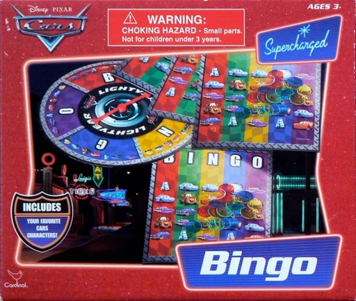Board game, Cars Bingo