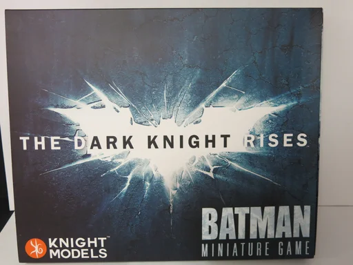 Board game, Batman Miniature Game (Second Edition): The Dark Knight Rises