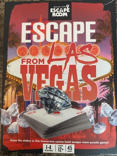 Board game, Escape From Las Vegas
