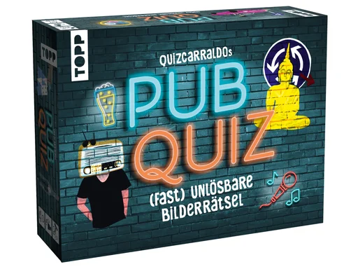 Board game, Quizcarraldo's Pub Quiz: (Fast) unlösbare Bilderrätsel