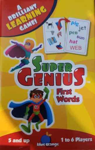 Board game, Super Genius: First Words