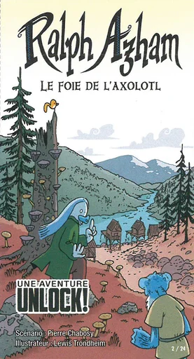 Board game, Unlock!: Une Aventure – Ralph Azham: Le Foie de l'Axolotl