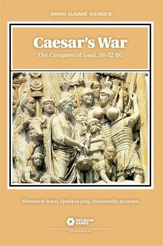 Board game, Caesar's War: The Conquest of Gaul, 58-52 BC