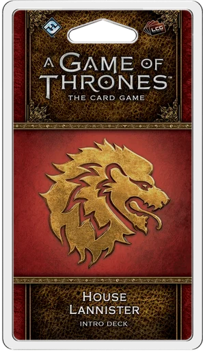 A Game of Thrones: The Card Game (Second Edition) – House Lannister Intro Deck