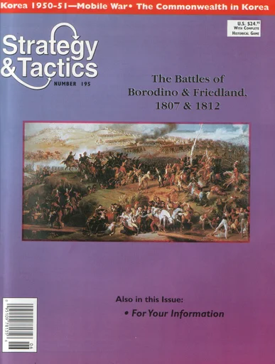 Board game, Clash of the Eagles: Borodino & Friedland