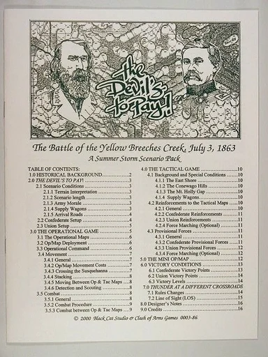 Summer Storm: The Battle of Gettysburg – The Devil's to Pay