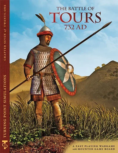 Board game, The Battle of Tours, 732 A.D.