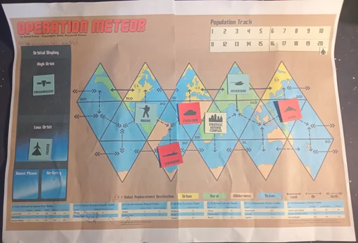 Board game, Operation Meteor