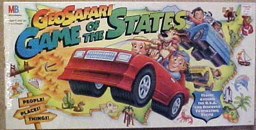 Board game, Geosafari Game of the States