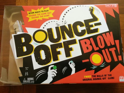 Board game, Bounce-Off Blow-Out! Game