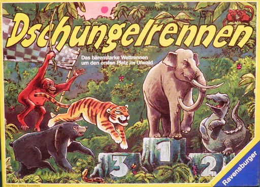Board game, Dschungelrennen