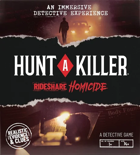Board game, Hunt A Killer: Rideshare Homicide