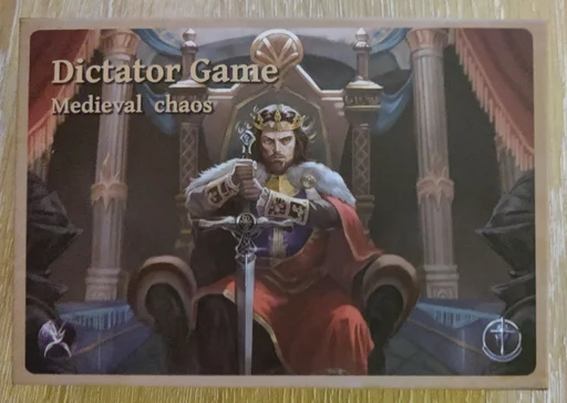 Board game, Dictator Game: Medieval Chaos