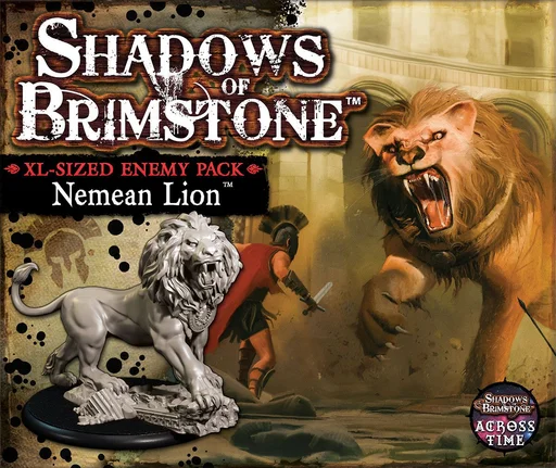 Shadows of Brimstone: Nemean Lion XL-Sized Enemy Pack