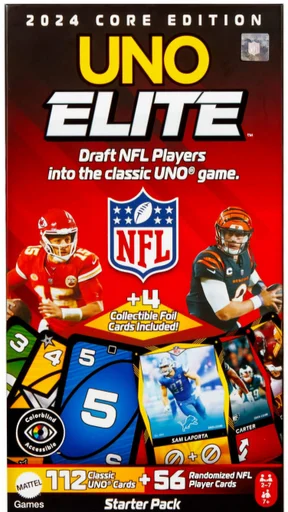 Board game, UNO Elite NFL: 2024 Core Edition