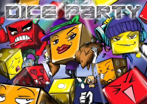 Board game, Dice Party