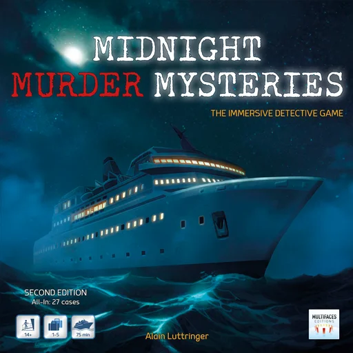 Board game, Midnight Murder Mysteries: Second Edition