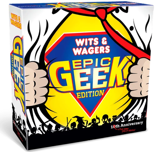 Board game, Wits & Wagers: Epic Geek Edition