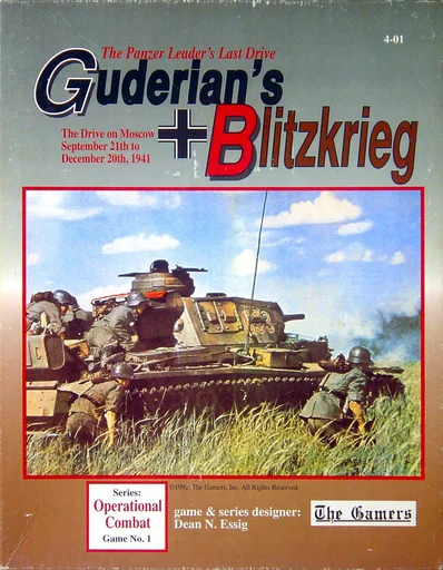 Board game, Guderian's Blitzkrieg: The Drive on Moscow