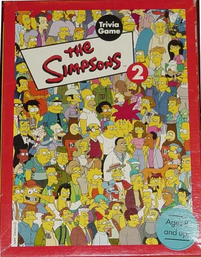 Board game, The Simpsons 2 Trivia Game