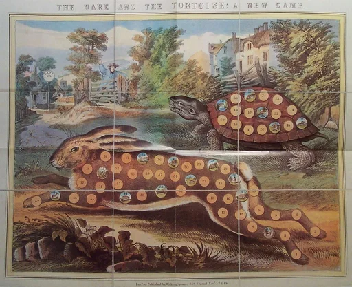 Board game, The Hare and the Tortoise