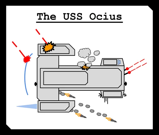 Board game, The USS Ocius