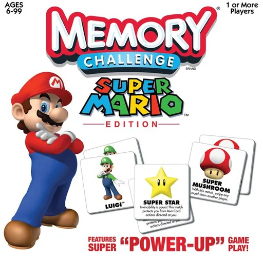 Board game, Memory Challenge: Super Mario Edition